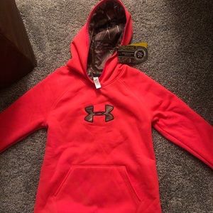 NWT Girls Under Armour Storm Hoodie